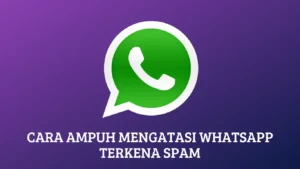 Cara Ampuh Mengatasi WhatsApp Terkena Spam