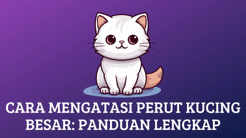 Cara Mengatasi Perut Kucing Besar: Panduan Lengkap
